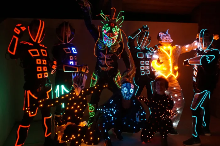 Neon LED Dancers