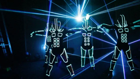 Neon LED Dancers